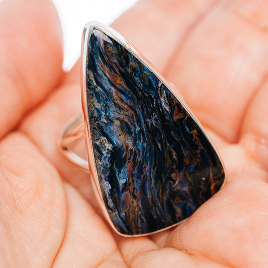 Premium Pietersite Ring Size 9.5 (.925 Sterling Silver)