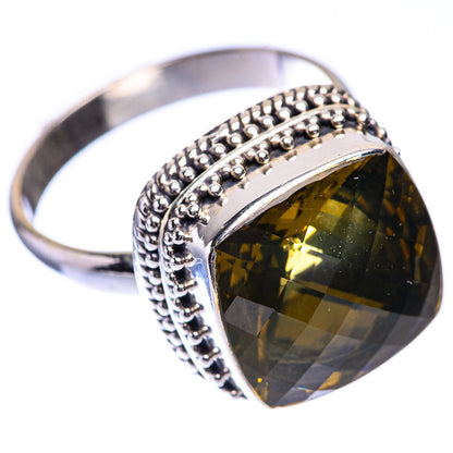 Smoky Quartz Ring Size 10 (925 Sterling Silver) R140706