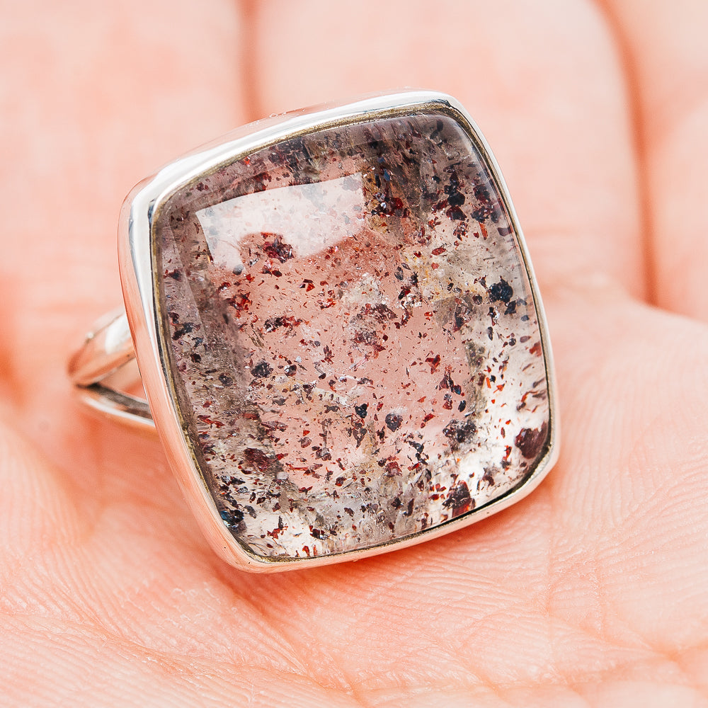 Premium Lepidocrocite Ring Size 6.5 (.925 Sterling Silver)