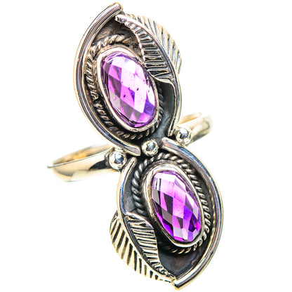 Large Amethyst Ring Size 9.75 (925 Sterling Silver) RING138601
