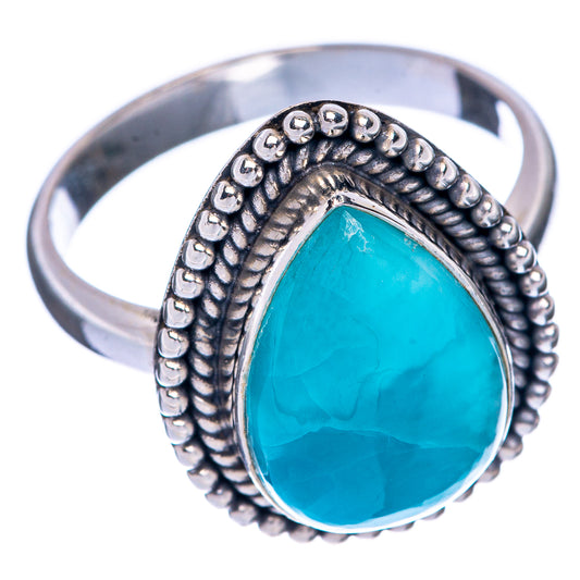 Larimar Ring Size 7.75 (925 Sterling Silver) R144727