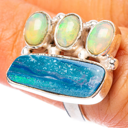 Rare Doublet Opal, Ethiopian Opal Ring Size 6 (925 Sterling Silver) R4284