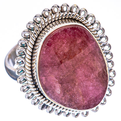 Pink Tourmaline Ring Size 8.75 (925 Sterling Silver) R1997