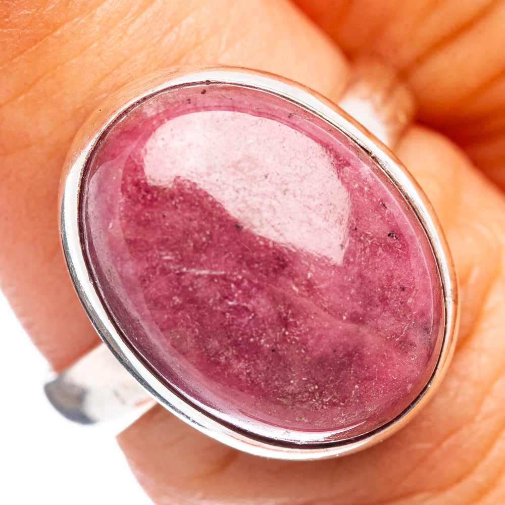 Phosphosiderite Ring Size 6.75 (.925 Sterling Silver)