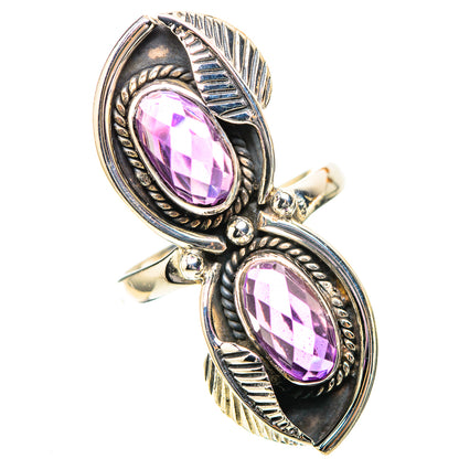 Large Amethyst Ring Size 7.5 (925 Sterling Silver) RING139317