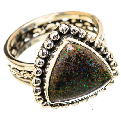 Andamooka Opal Ring Size 6.25 (925 Sterling Silver) RING137809