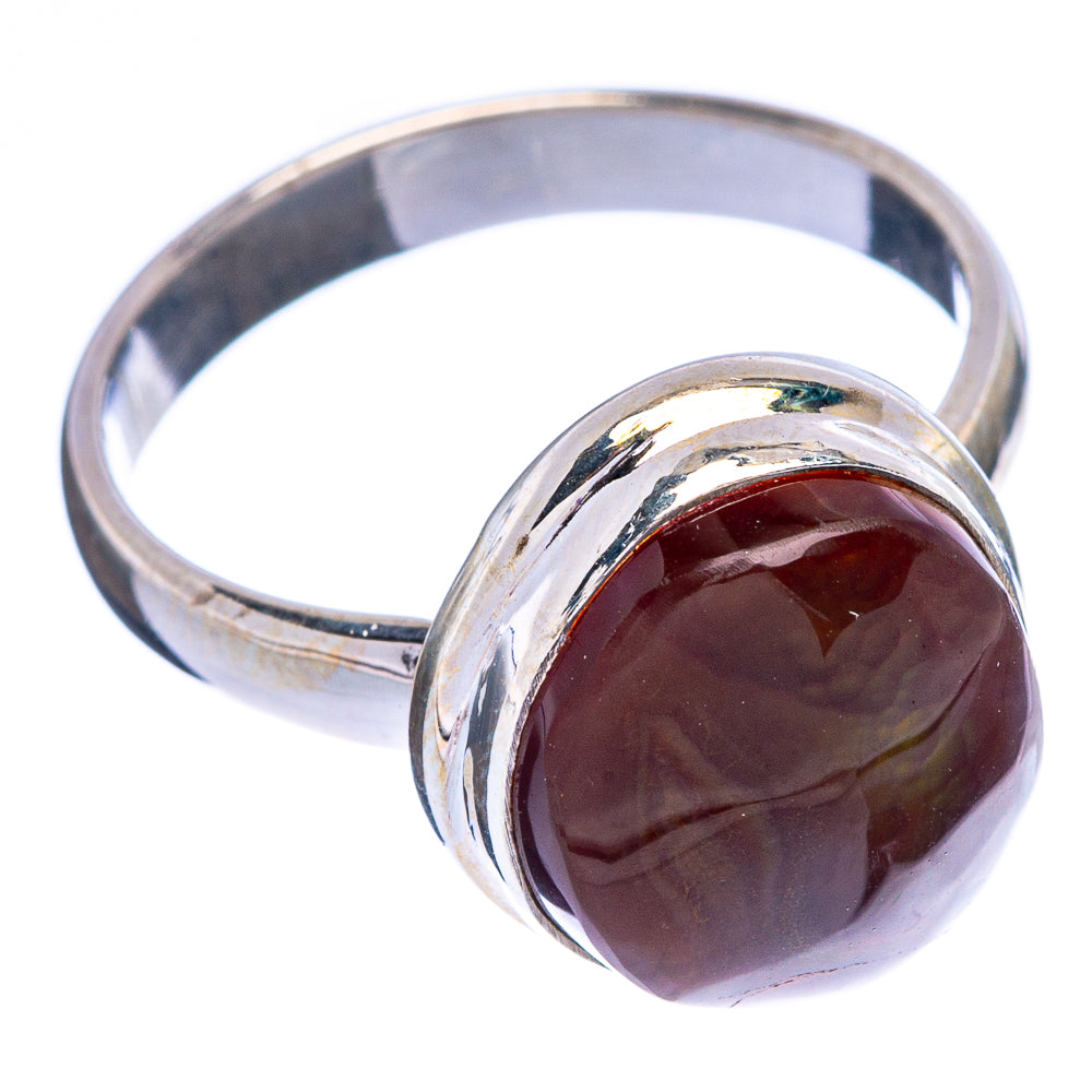 Mexican Fire Agate 925 Sterling Silver Ring Size 8.25 Ana Co R146557