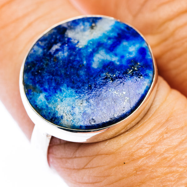 Rare Afghanite Ring Size 9 (.925 Sterling Silver)