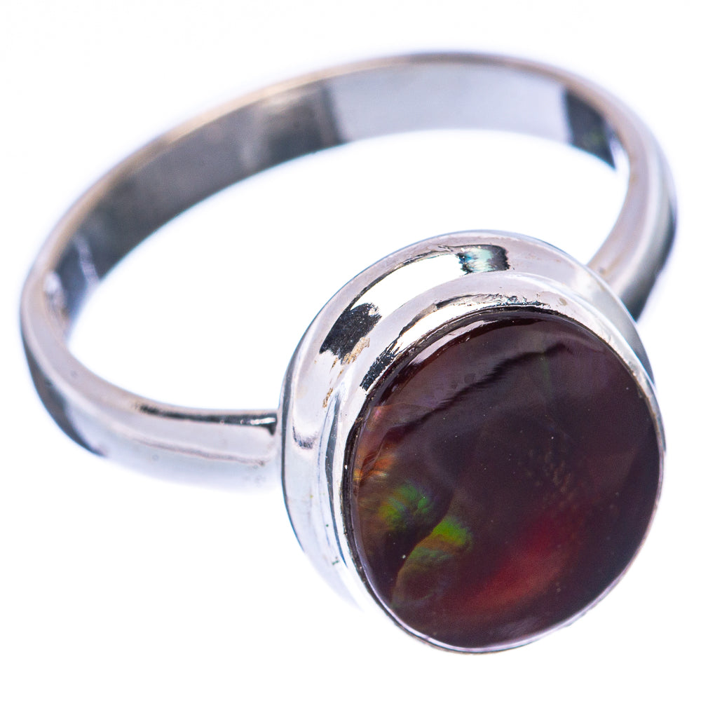 Rare Mexican Fire Agate Ring Size 6.75 (925 Sterling Silver) R2221