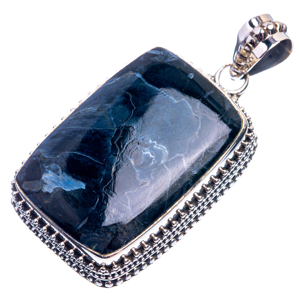 Pietersite Pendant 1 7/8" (925 Sterling Silver) P39023