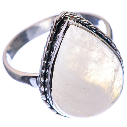 Rainbow Moonstone Ring Size 10 (925 Sterling Silver) RING143407