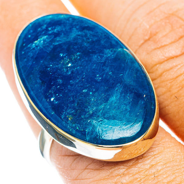 Apatite Ring Size 8.75 (German Silver)