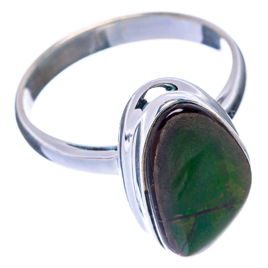 Ammolite Ring Size 8 (925 Sterling Silver) R144960