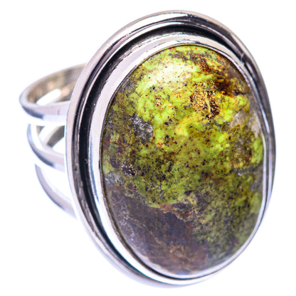 Gaspeite Ring Size 6.25 (925 Sterling Silver) R140969