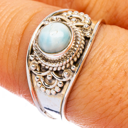 Larimar Ring Size 8 (925 Sterling Silver) R146313