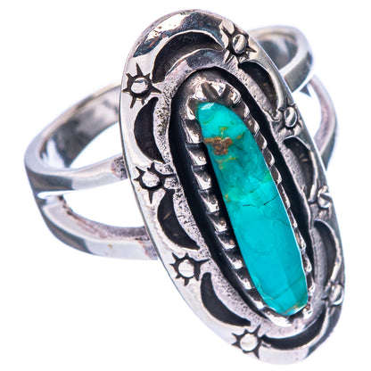 Rare Arizona Turquoise Ring Size 6.5 (925 Sterling Silver) R2308