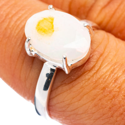 Rare Ethiopian Opal Ring Size 8 (.925 Sterling Silver)