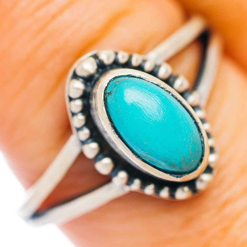 Mojave Turquoise Ring Size 9 (.925 Sterling Silver)