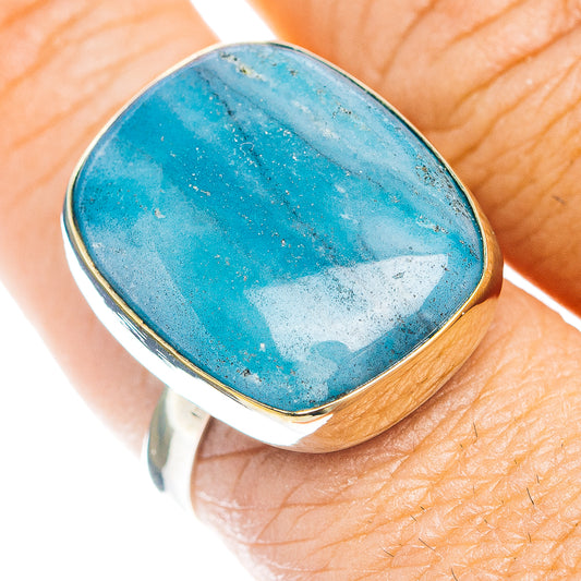 Peruvian Opal Ring Size 9 (German Silver)