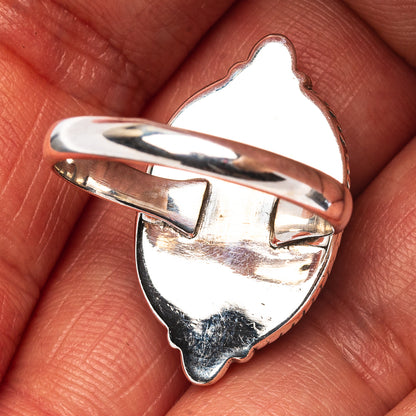 Pink Triplet Opal Ring Size 8.75 (.925 Sterling Silver)
