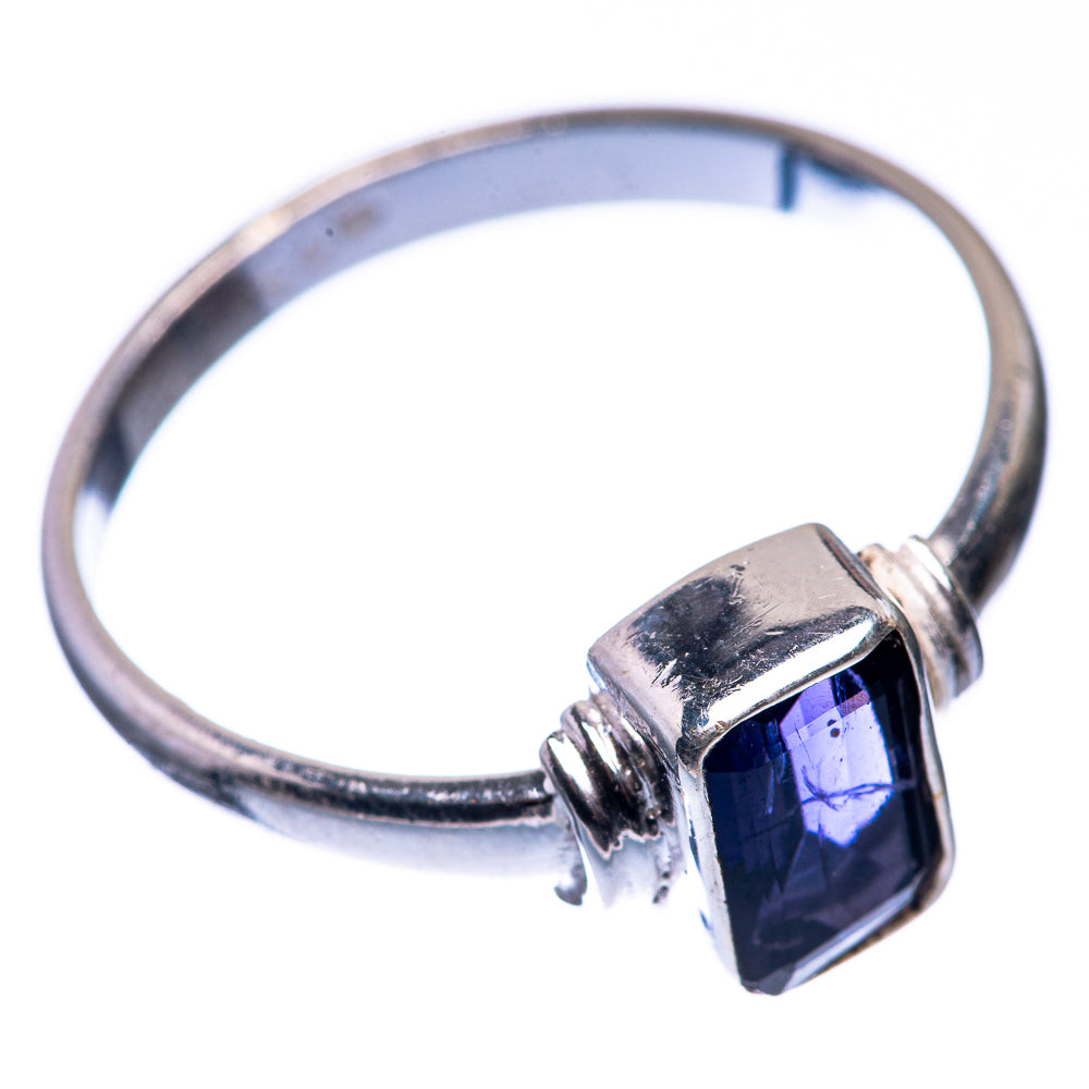 Faceted Tanzanite Dainty Ring Size 7 (925 Sterling Silver) R142580