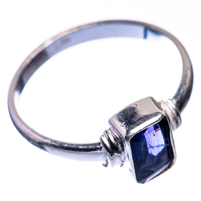 Faceted Tanzanite Dainty Ring Size 7 (925 Sterling Silver) R142580