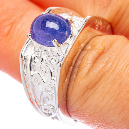 Natural Tanzanite Ring Size 7 (925 Sterling Silver) R145945