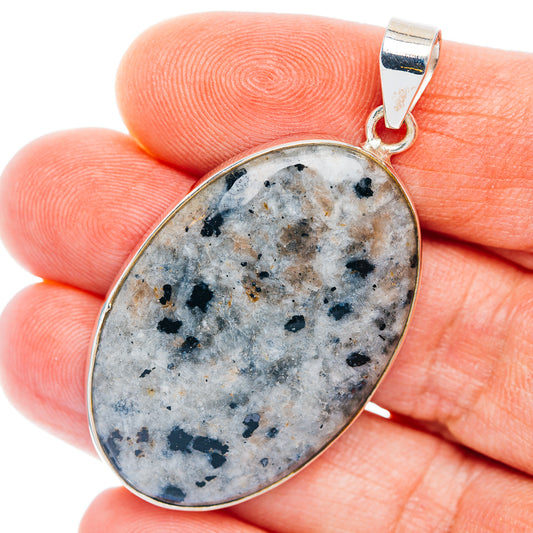 Premium Yooperlite Pendant 1 7/8" (.925 Sterling Silver)
