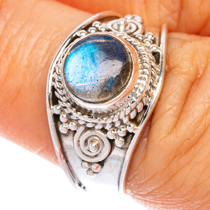 Labradorite Ring Size 6.25 (925 Sterling Silver) R1179