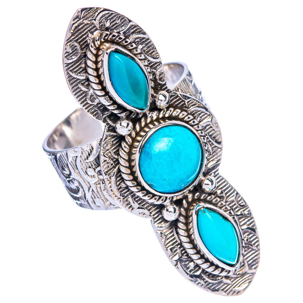 Large Sleeping Beauty Turquoise Ring Size 7 (925 Sterling Silver) R144505