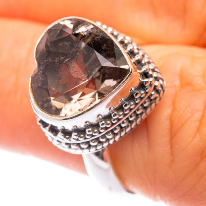 Smoky Quartz Ring Size 6.25 (925 Sterling Silver) R140885