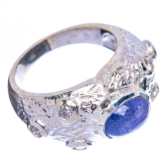 Natural Tanzanite Ring Size 6.75 (925 Sterling Silver) R145994