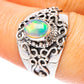Rare Ethiopian Opal Ring Size 7.5 (925 Sterling Silver) R4418