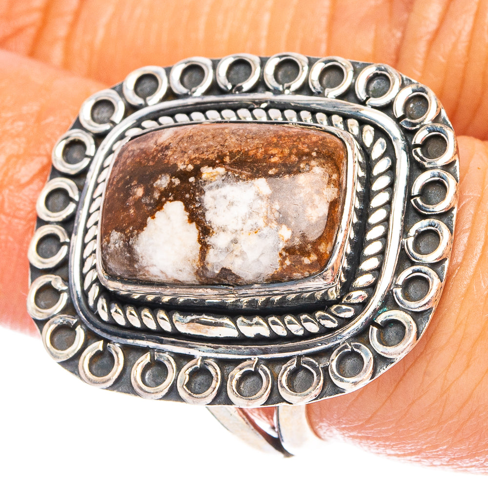 Wild Horse Jasper 925 Sterling Silver Ring Size 7 (925 Sterling Silver) R6146