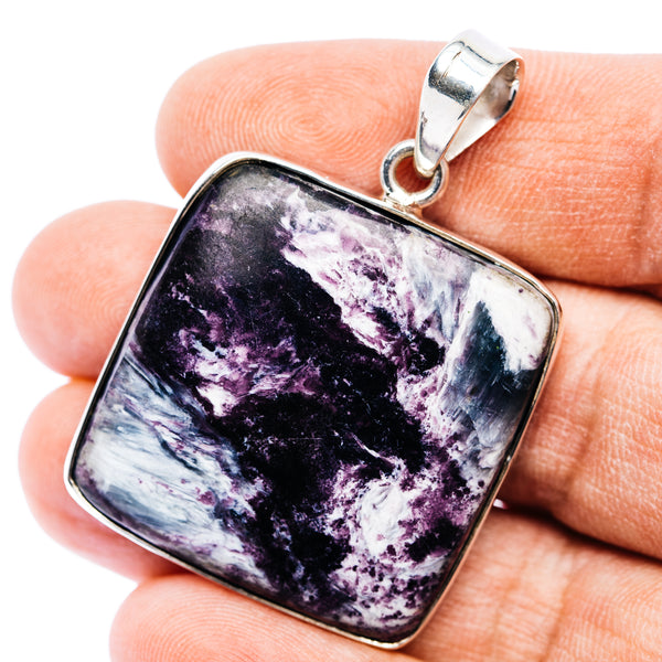 Kammererite Pendant 1 7/8" (.925 Sterling Silver)