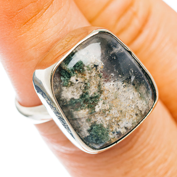 Lodolite Ring Size 6.75 (German Silver)