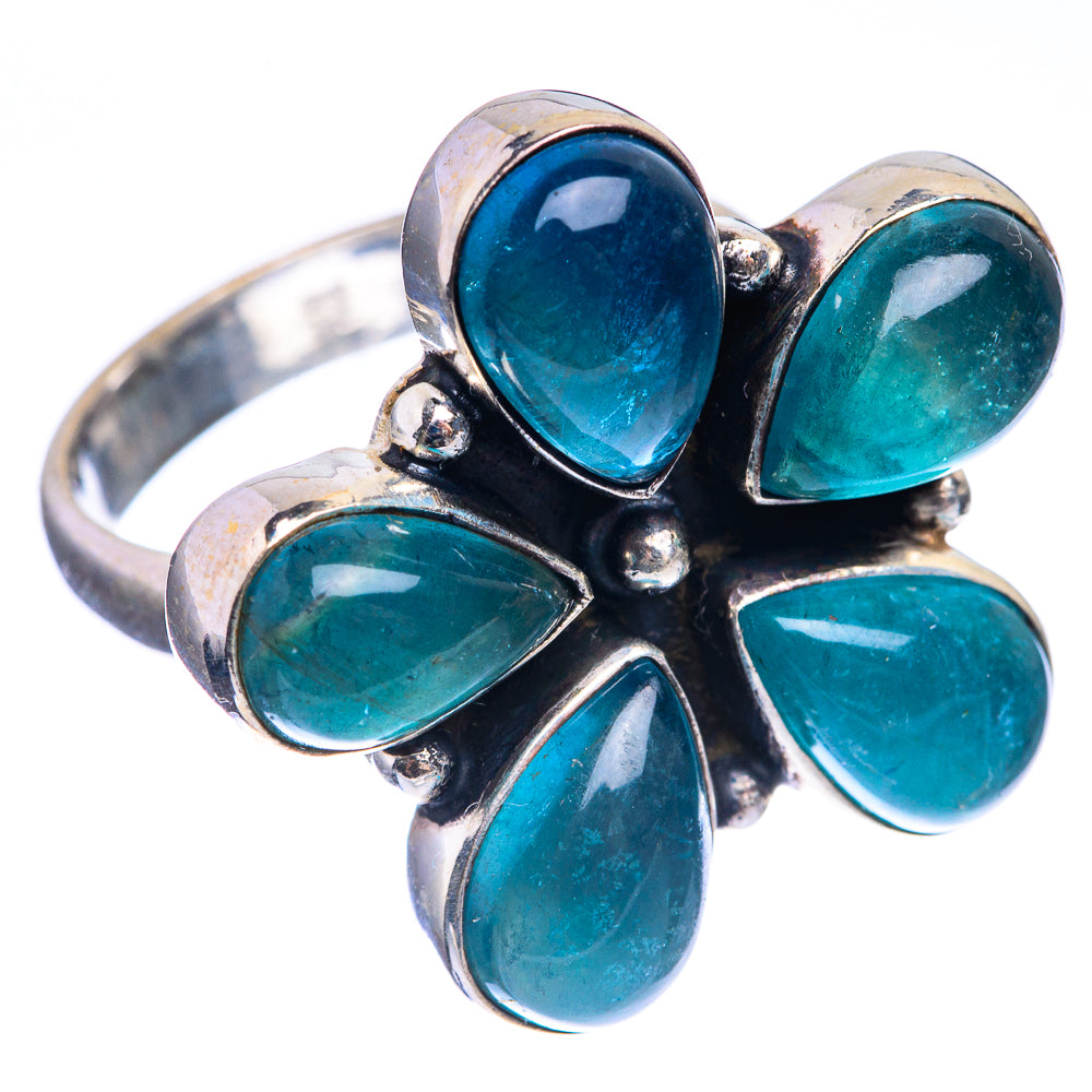 Blue Fluorite Ring Size 8.5 (925 Sterling Silver) RING143436