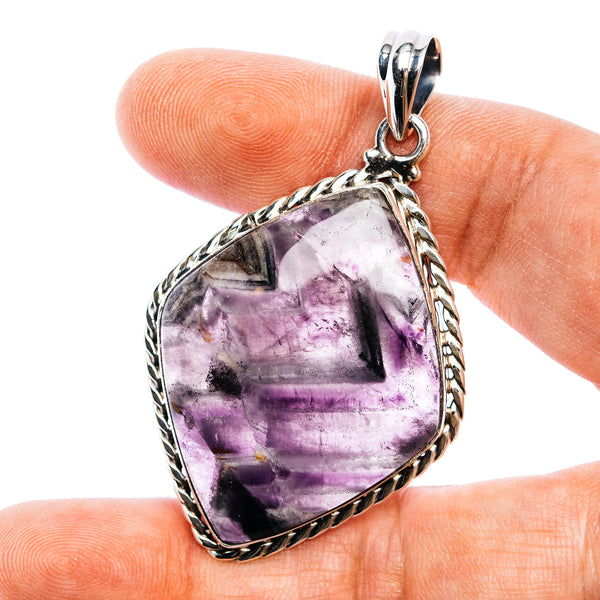 Super 7 Melody Stone Pendant 2 1/4" (.925 Sterling Silver)