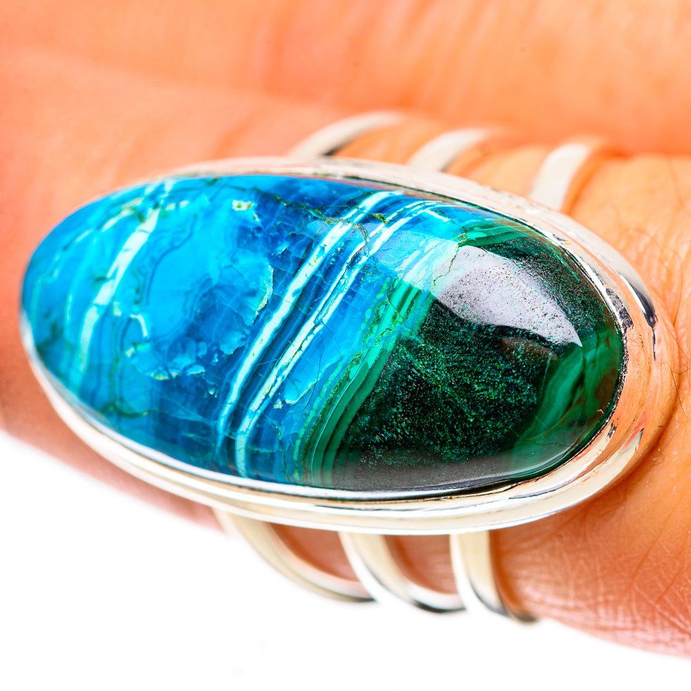Chrysocolla Ring Size 7.5 (925 Sterling Silver) RING138420