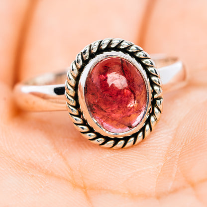 Premium Pink Tourmaline Ring Size 9.75 (.925 Sterling Silver)