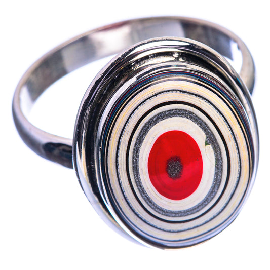 Fordite Ring Size 10.5 (925 Sterling Silver) R144105