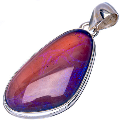 Rare Triplet Opal Pendant 1 5/8" (925 Sterling Silver) P41356