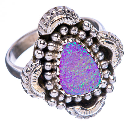 Synthetic Opal Ring Size 7.25 (925 Sterling Silver) R146336