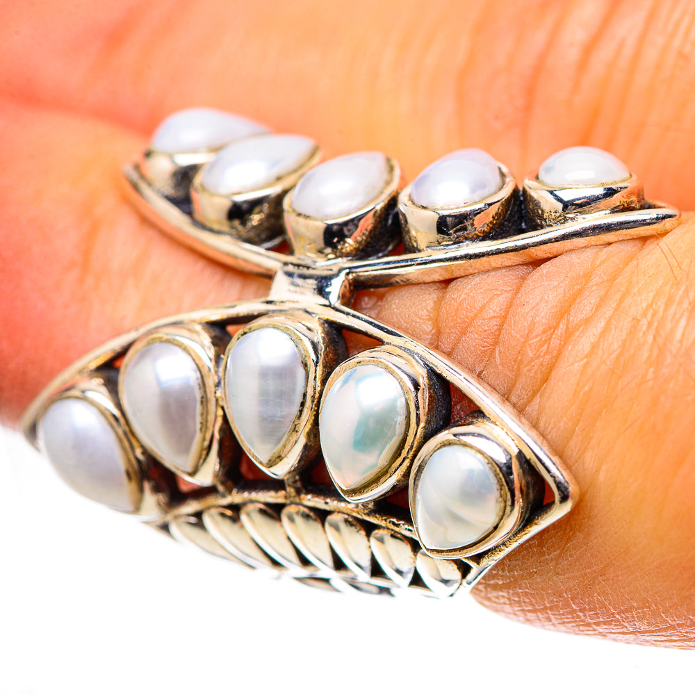 Large Cultured Pearl Ring Size 6 (925 Sterling Silver) RING138907