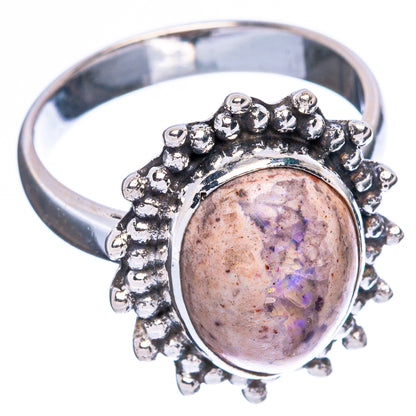 Rare Mexican Fire Opal Ring Size 7 (925 Sterling Silver) R5059