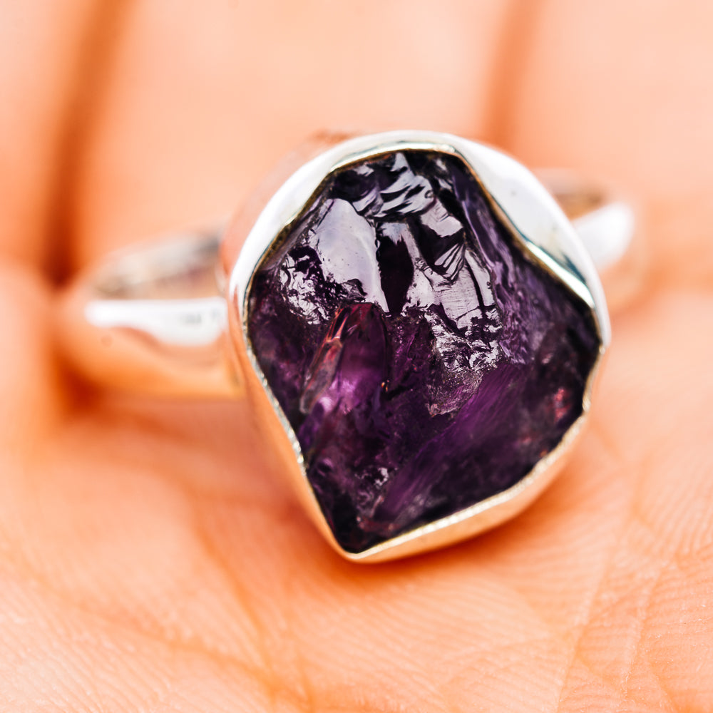 Amethyst Ring Size 8 (.925 Sterling Silver)
