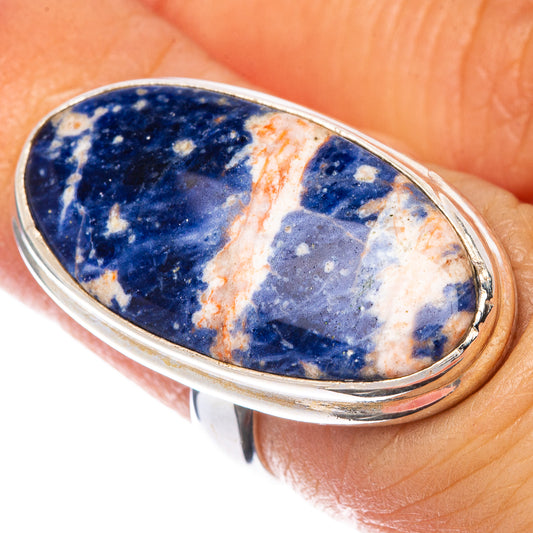 Sodalite Ring Size 5 (925 Sterling Silver) R1585