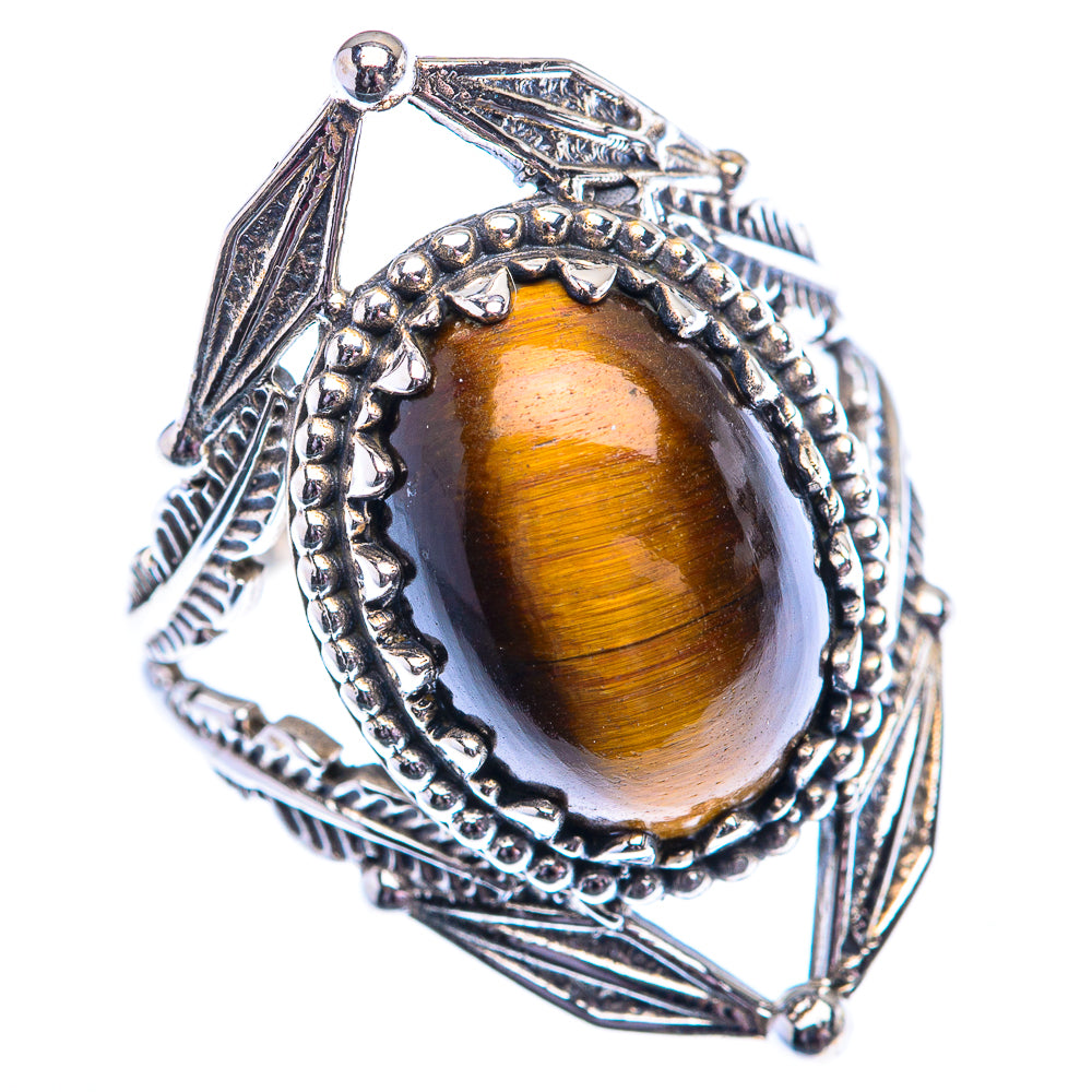 Tiger Eye 925 Sterling Silver Ring Size 6.5 (925 Sterling Silver) RING140288