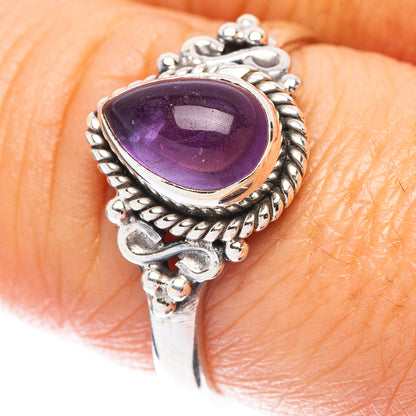Amethyst Ring Size 8 (925 Sterling Silver) R5600