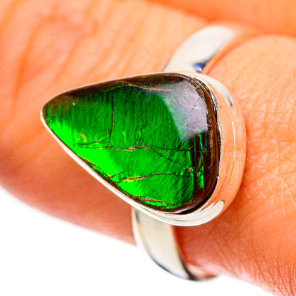 Ammolite Ring Size 9 (925 Sterling Silver) RING139234